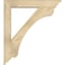 Ekena Millwork Legacy Traditional Rough Sawn Bracket w/ Offset Brace, Douglas Fir, 6"W x 32"D x 36"H BKT0604X32X36LEC01RDF - alternate 4